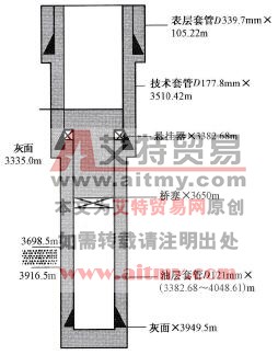  井身結(jié)構(gòu)圖